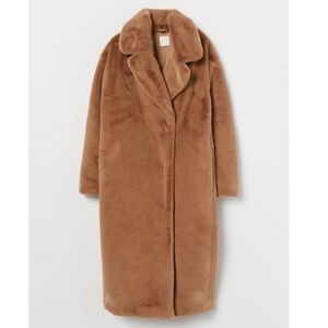 H&M Faux Fur Coat